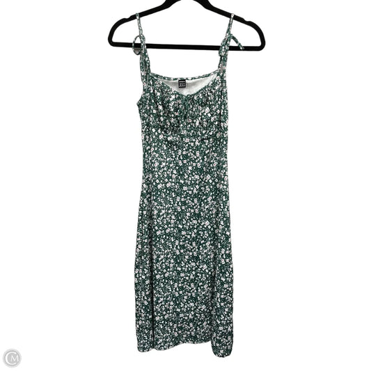 Dress Casual Midi By Shein In Green, Size: Xs