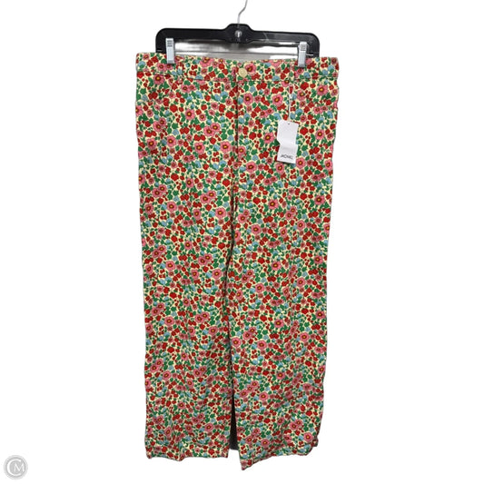 Jeans Boot Cut By Clothes Mentor In Floral Print, Size: 8