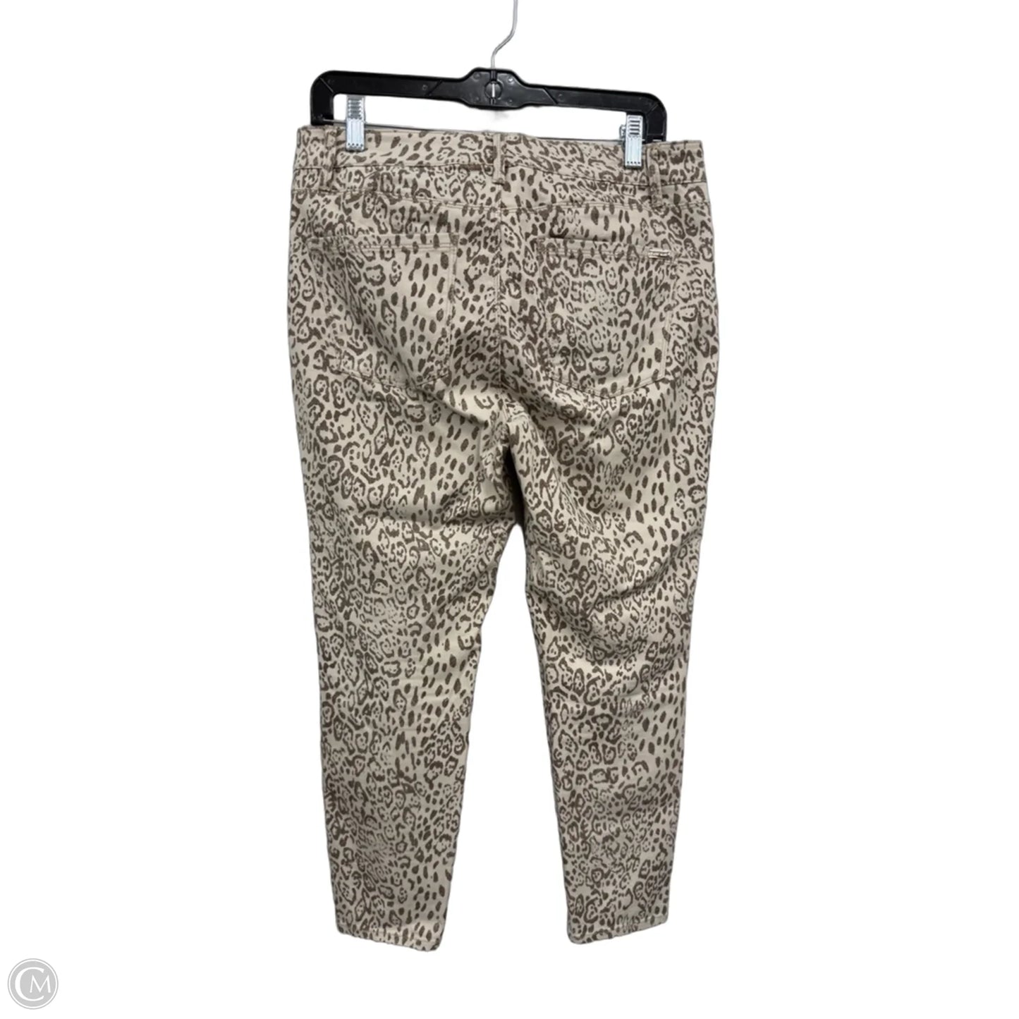 Jeans Skinny By White House Black Market In Animal Print, Size: 10
