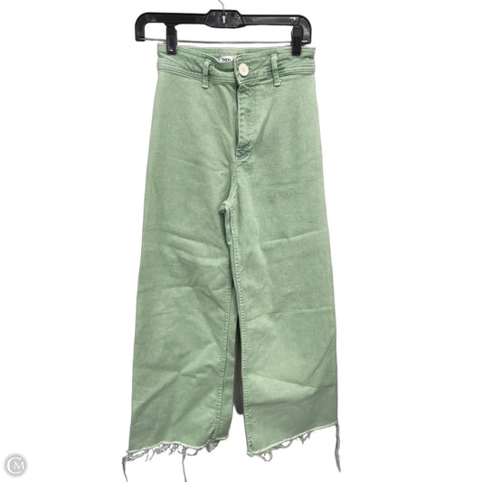 Jeans Flared By Zara In Green, Size: 4