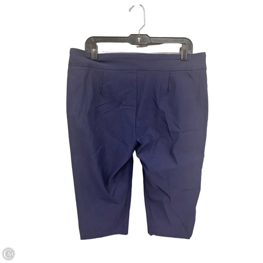 Pants Cropped By Lee In Navy, Size: 14