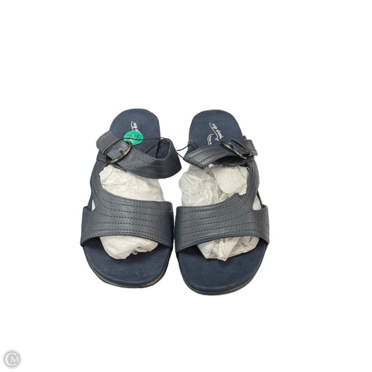 Sandals Flats By Easy Street In Navy, Size: 7.5
