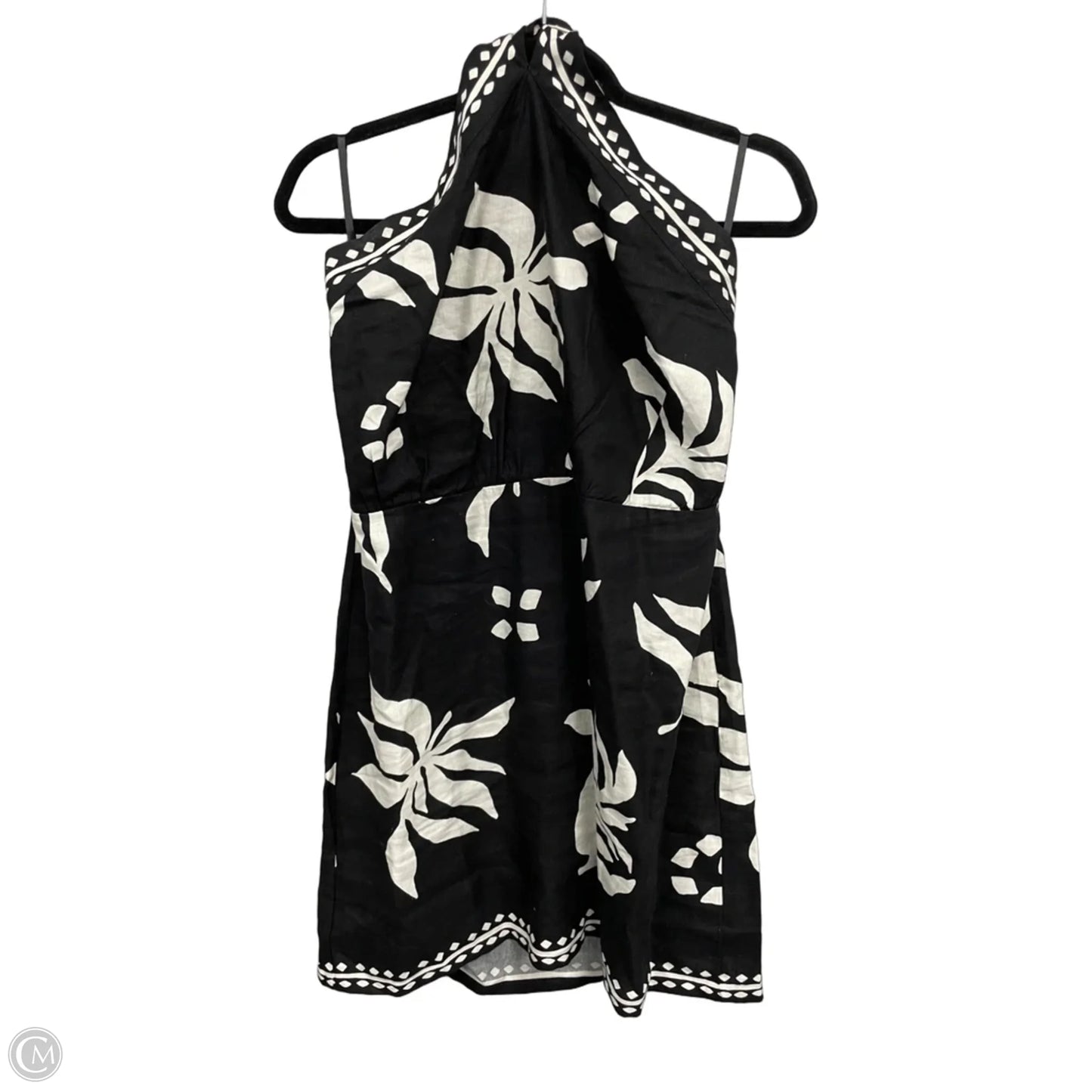 Dress Casual Short By Loft In Black & Cream, Size: 10