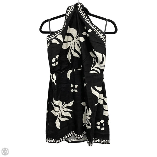 Dress Casual Short By Loft In Black & Cream, Size: 10