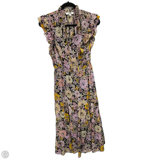 Dress Casual Maxi By Bb Dakota In Black & Pink, Size: S