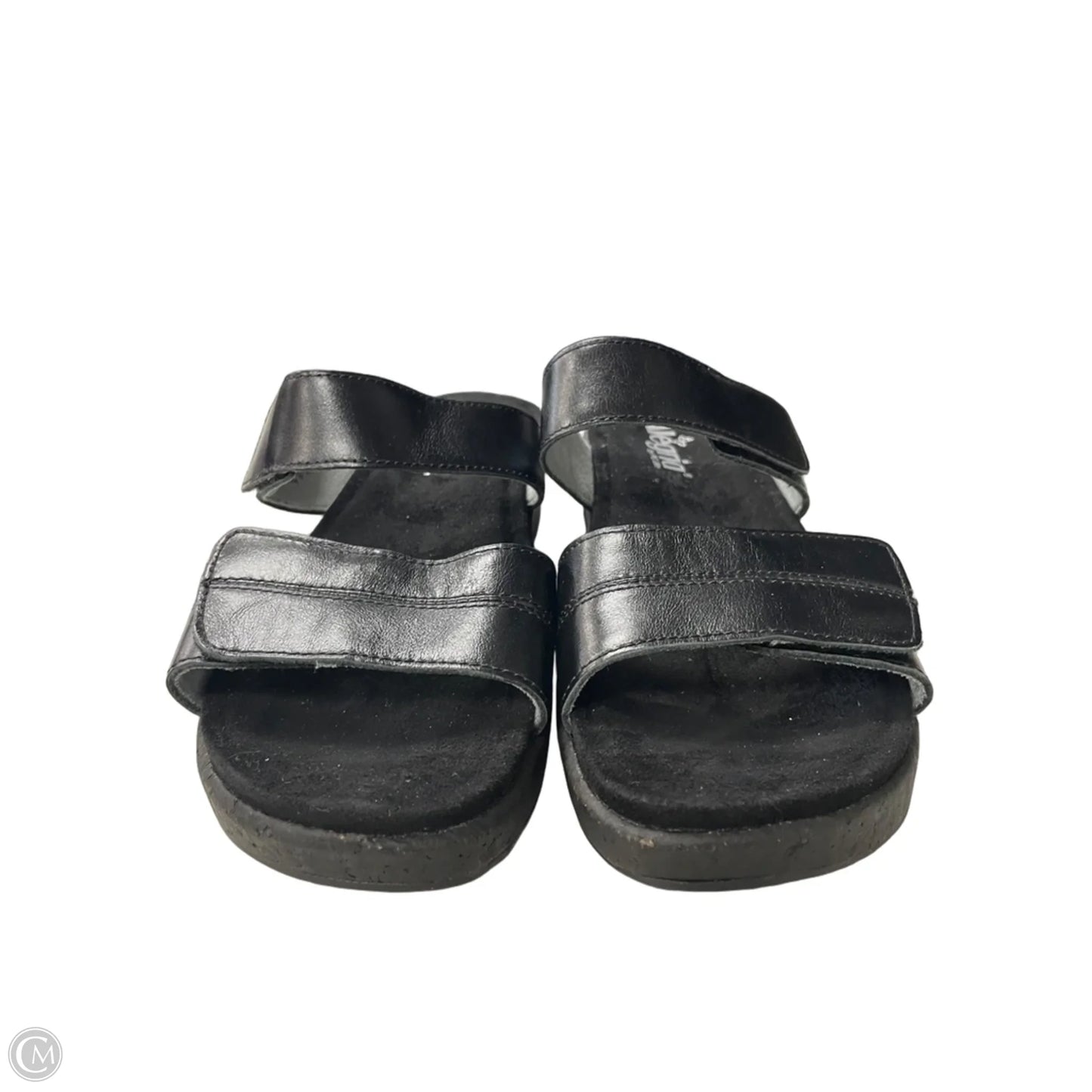 Sandals Heels Platform By Alegria In Black, Size: 8.5