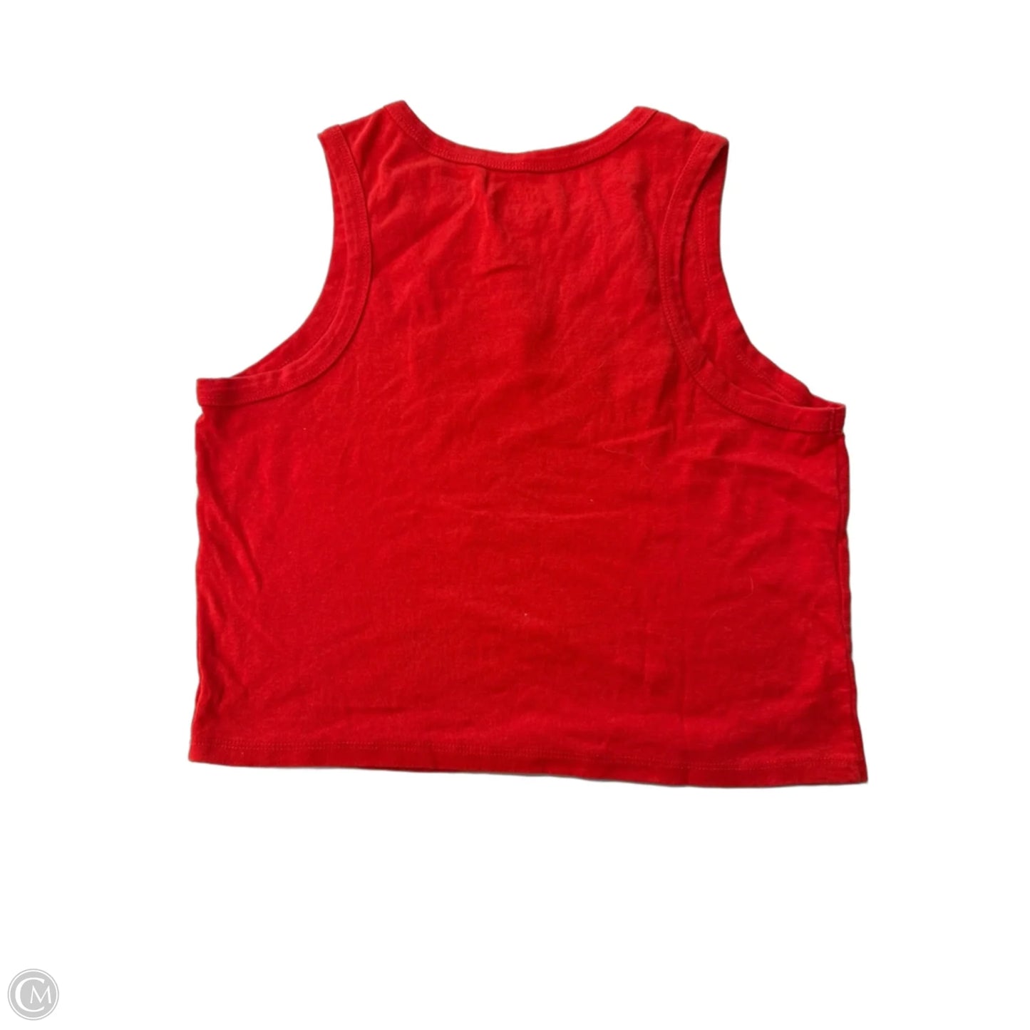 Top Sleeveless By Clothes Mentor In Red, Size: L