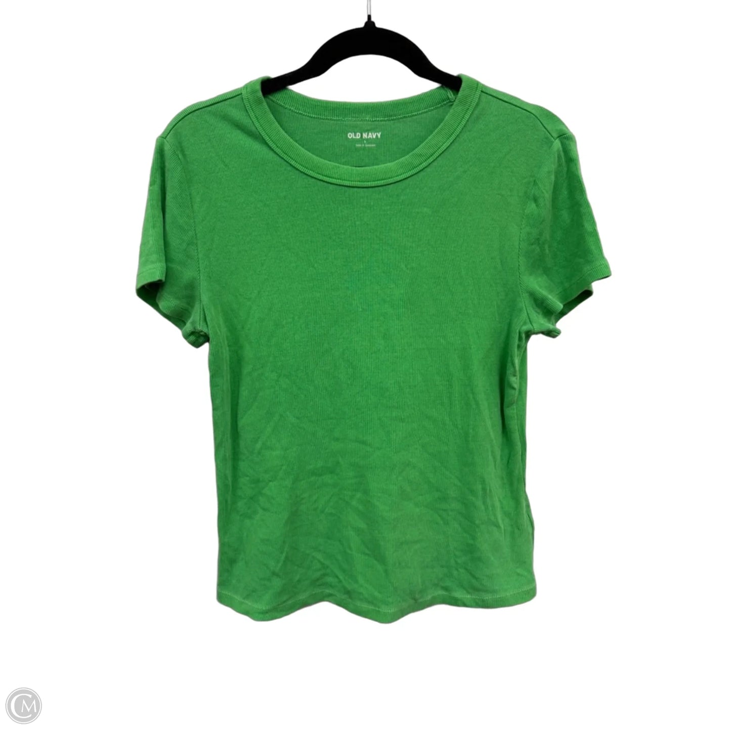 Top Short Sleeve By Old Navy In Green, Size: L