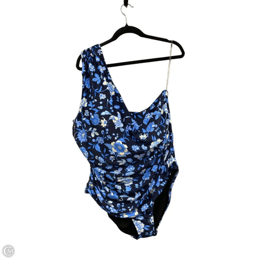 Swimsuit By J. Crew In Blue, Size: 3x
