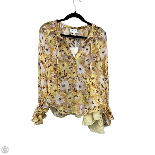 Skirt Mini & Short By Madewell In Yellow, Size: M