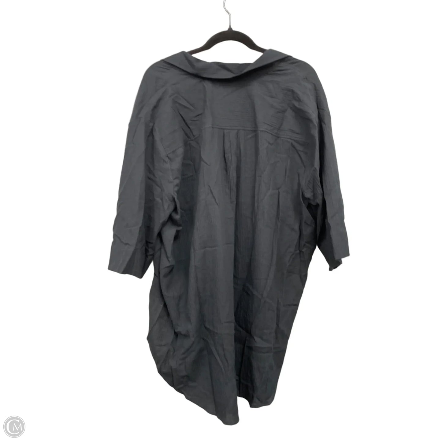 Tunic Short Sleeve By J. Crew In Black, Size: L