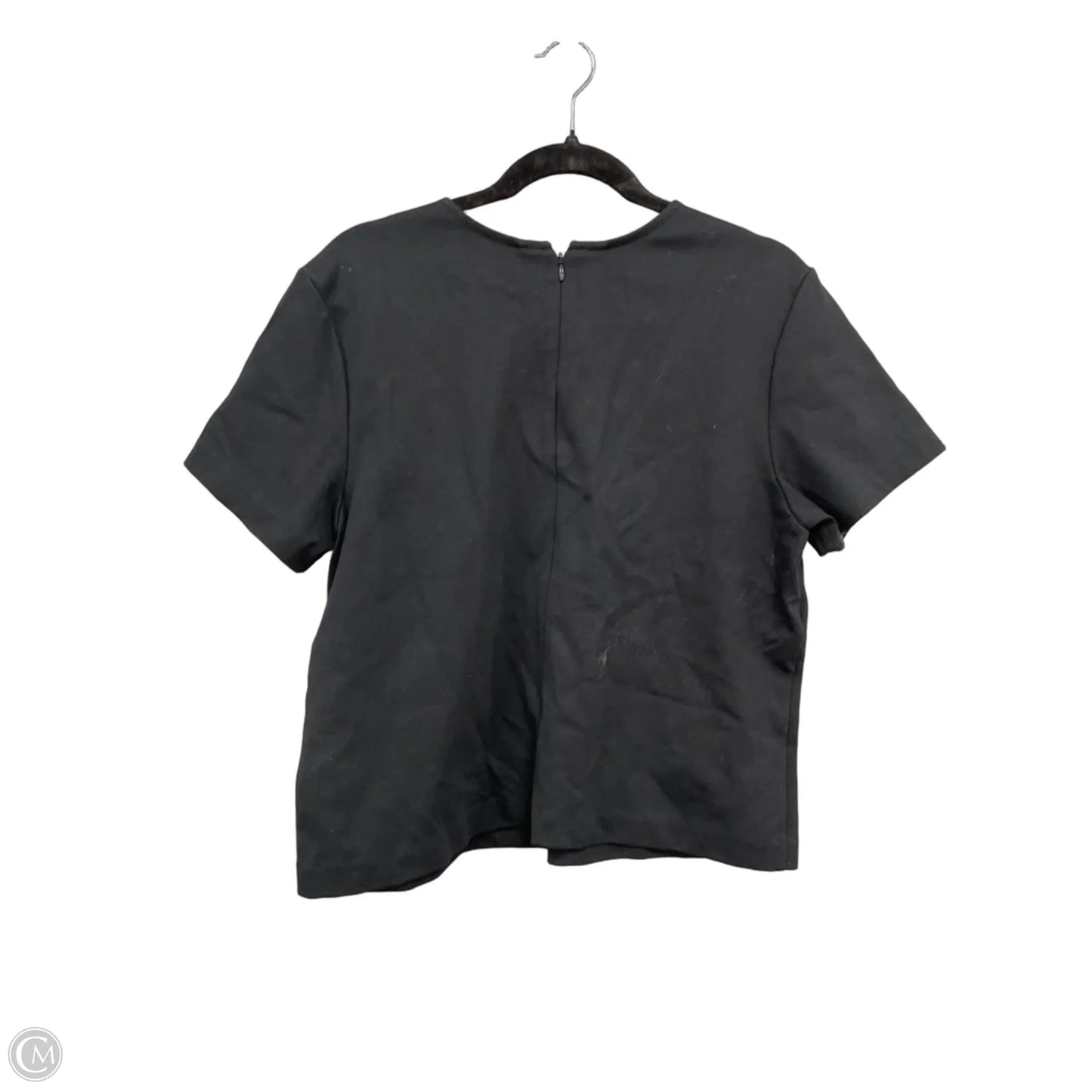 Top Short Sleeve By Everlane In Black, Size: Xl