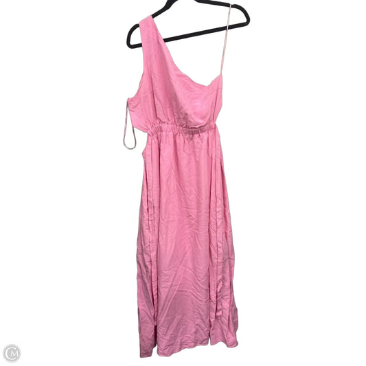 Dress Casual Maxi By Clothes Mentor In Pink, Size: L