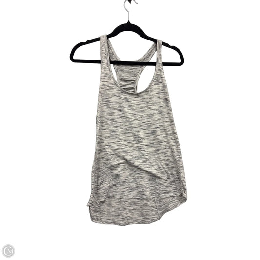 Athletic Tank Top By Lululemon In Striped Pattern, Size: L