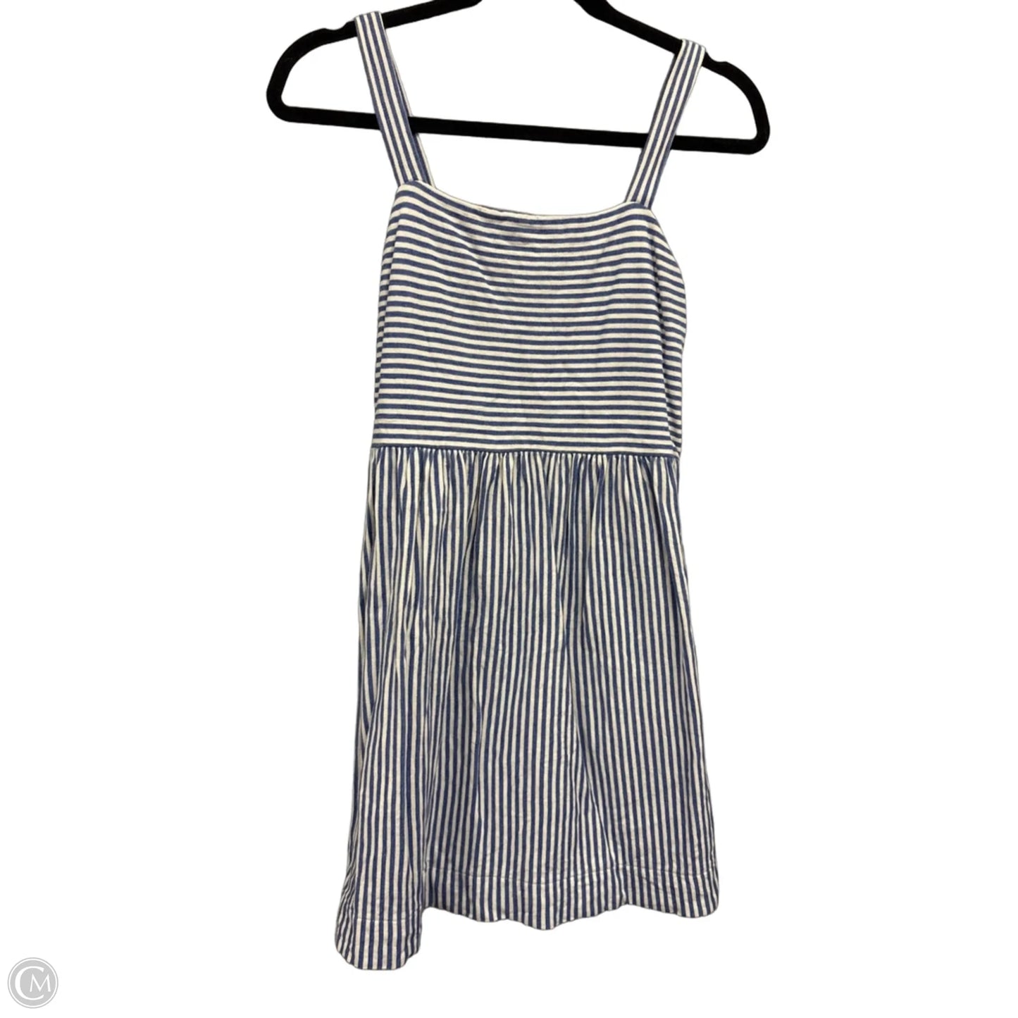 Dress Casual Short By Loft In Blue & White, Size: Xsp