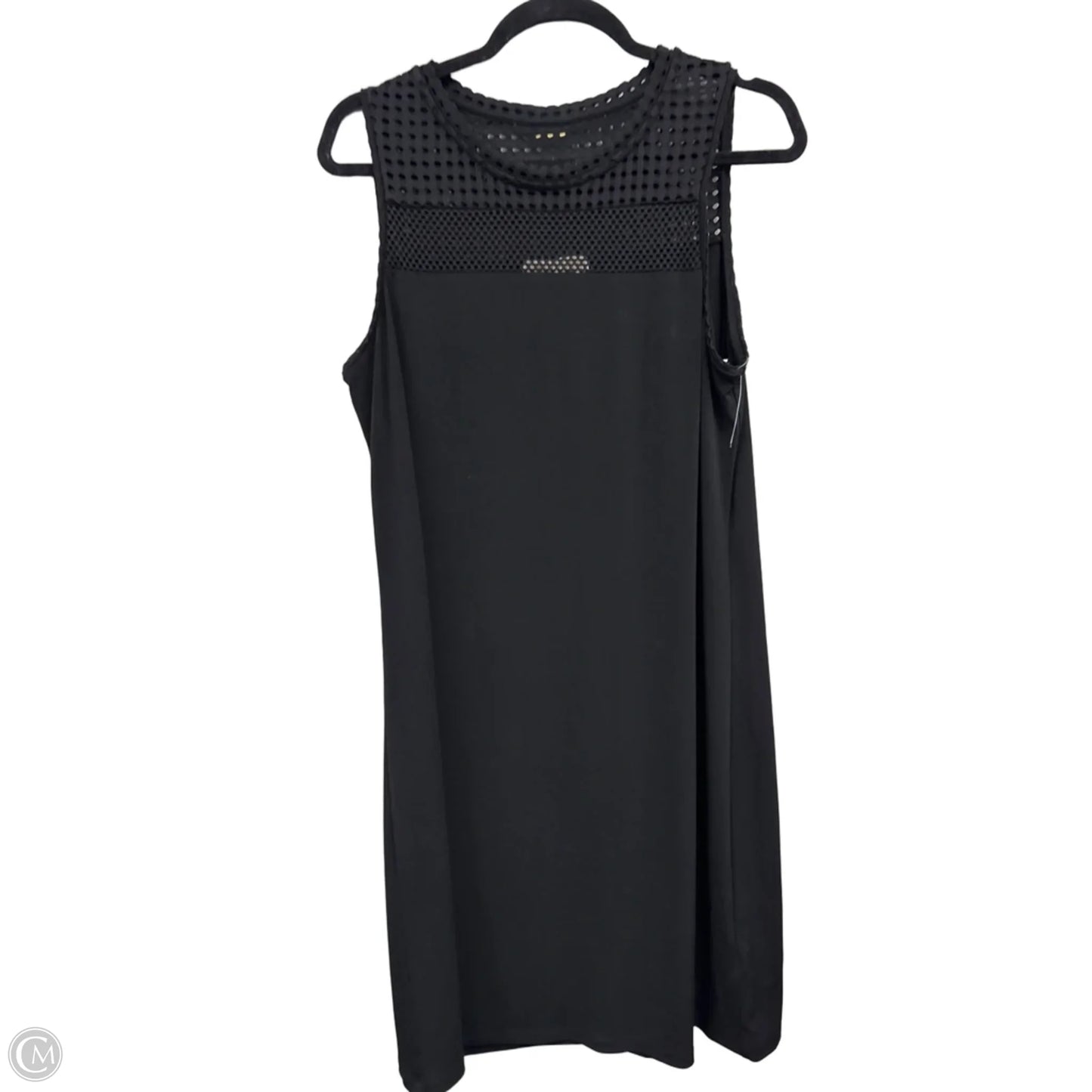 Dress Casual Midi By Michael By Michael Kors In Black, Size: L