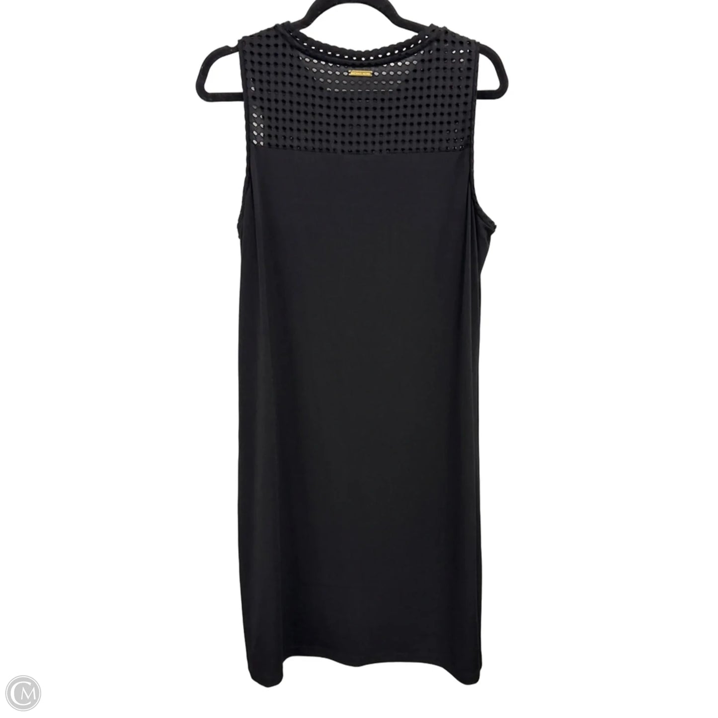 Dress Casual Midi By Michael By Michael Kors In Black, Size: L