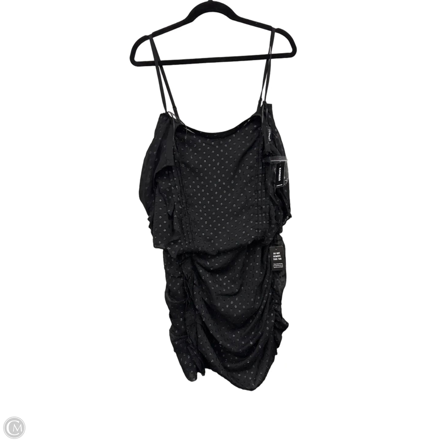 Dress Casual Midi By Express In Black, Size: Xl