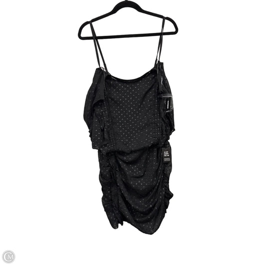 Dress Casual Midi By Express In Black, Size: Xl