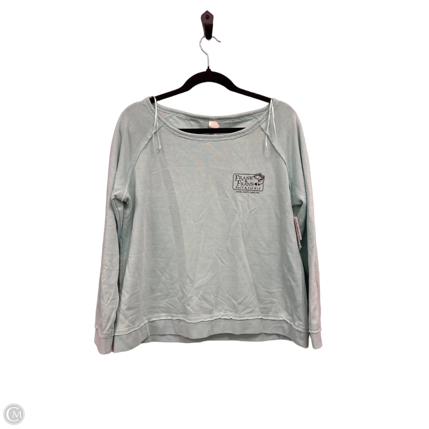 Top Long Sleeve By Clothes Mentor In Teal, Size: M