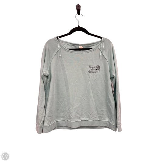 Top Long Sleeve By Clothes Mentor In Teal, Size: M