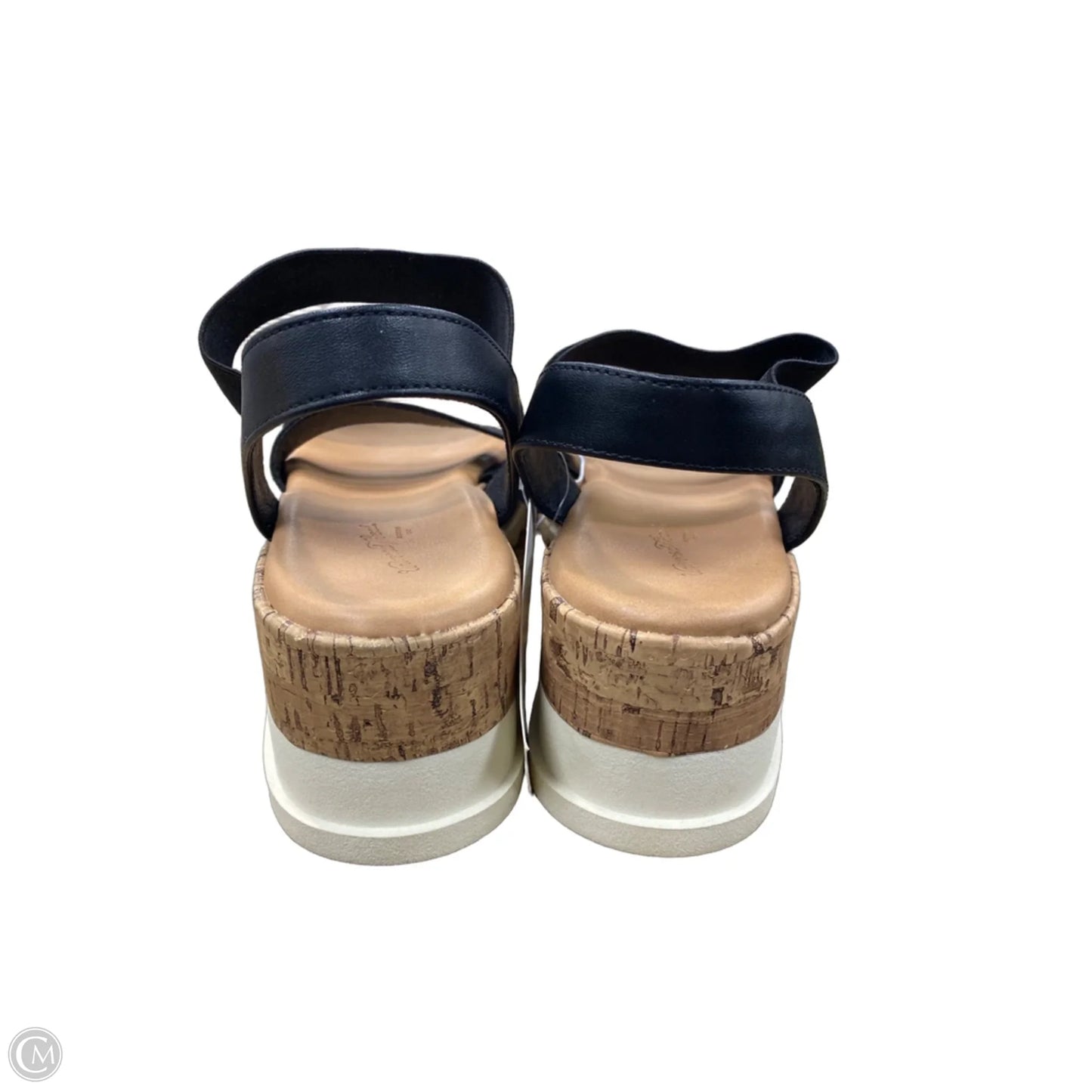 Sandals Heels Platform By Universal Thread In Black, Size: 8.5
