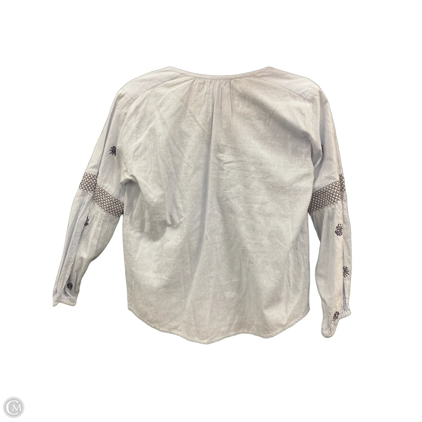 Top Long Sleeve By Velvet By Graham & Spencer In Blue, Size: Xs