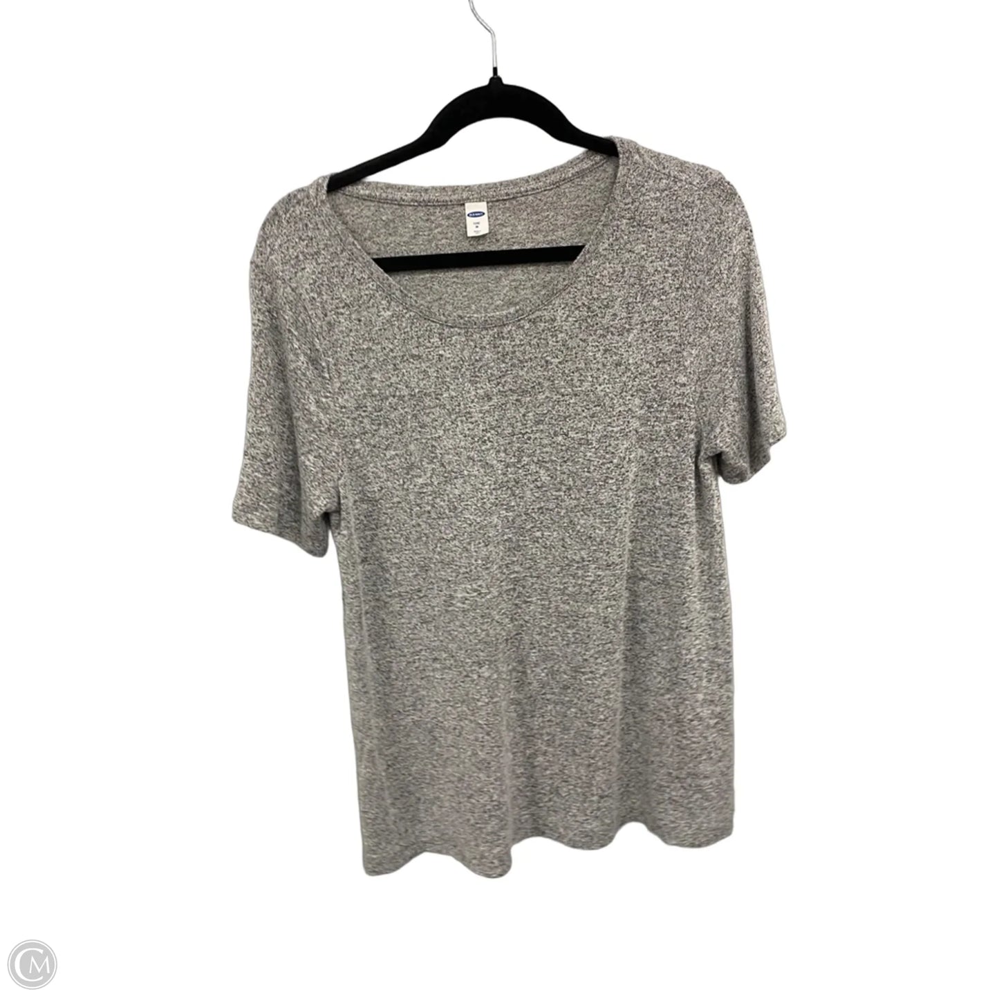 Top Short Sleeve By Old Navy In Grey, Size: M