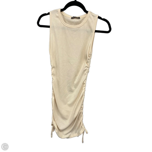 Dress Casual Short By Btfbm In Cream, Size: S