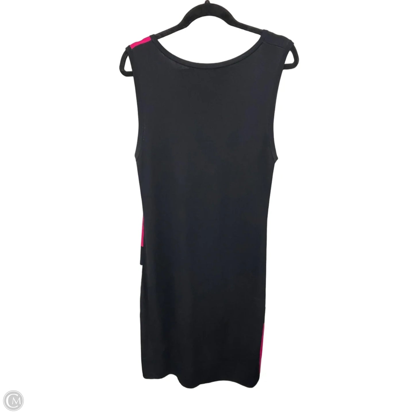 Dress Casual Maxi By Grace In Black & Pink, Size: Xl