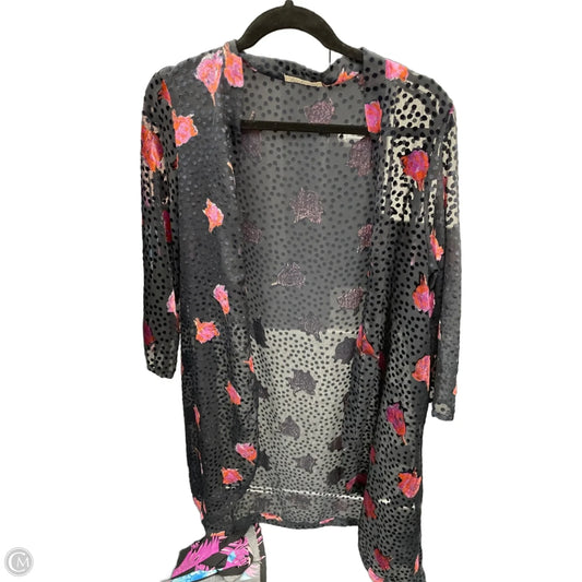 Cardigan By Floreat In Blue & Pink, Size: Osfm