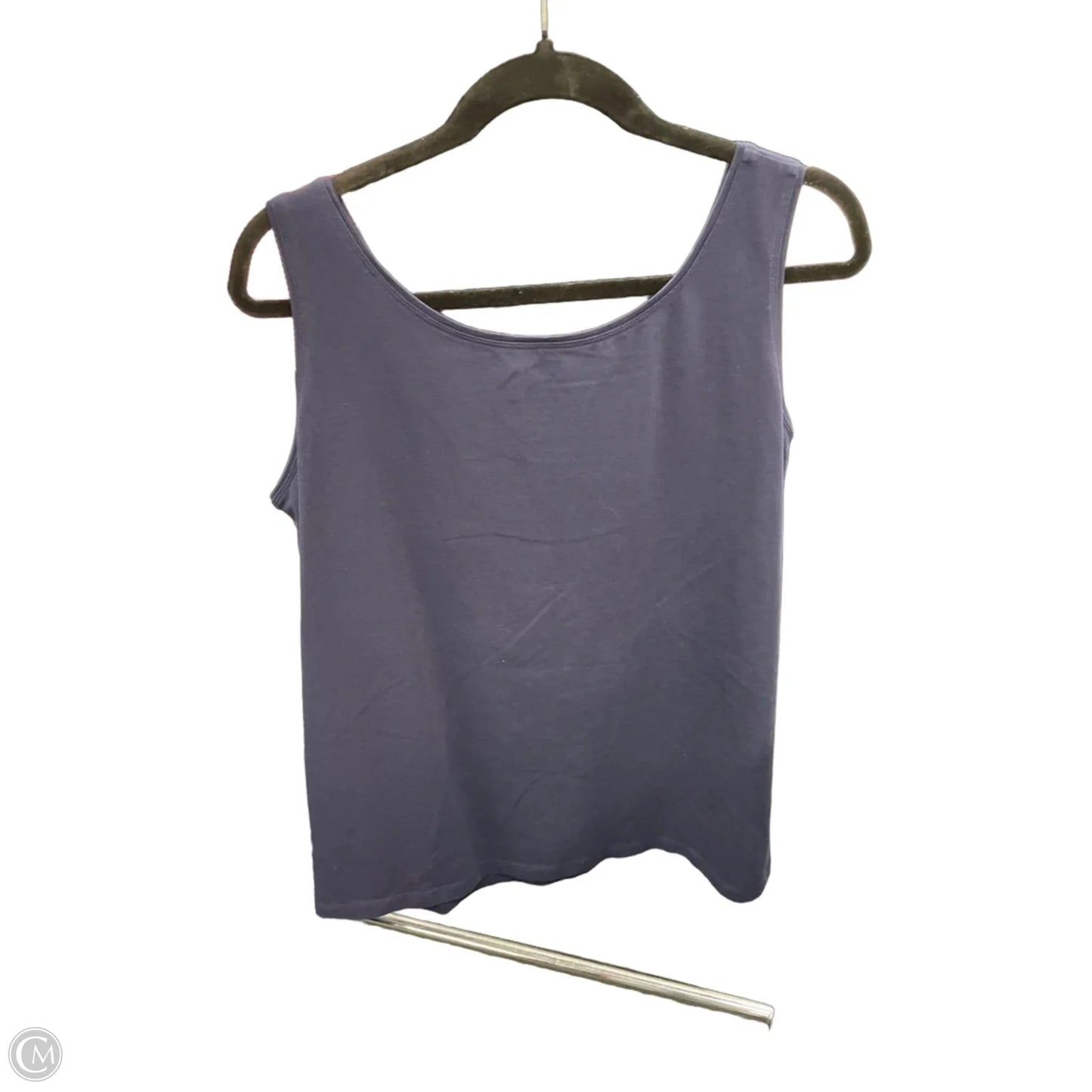Tank Top By Talbots In Navy, Size: 1x