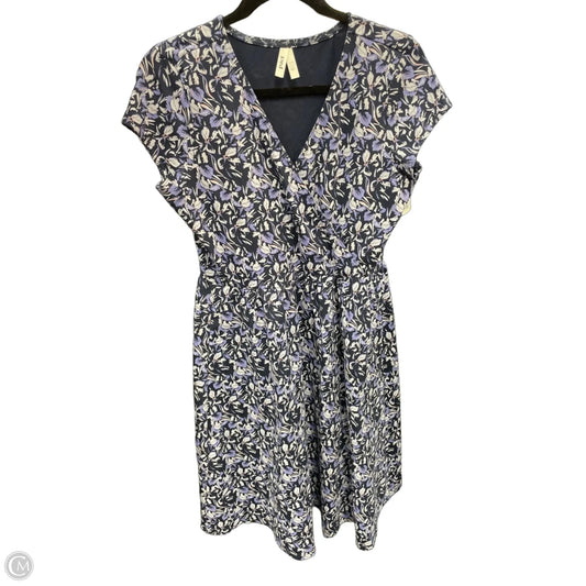 Dress Casual Midi By Pact In Blue, Size: L