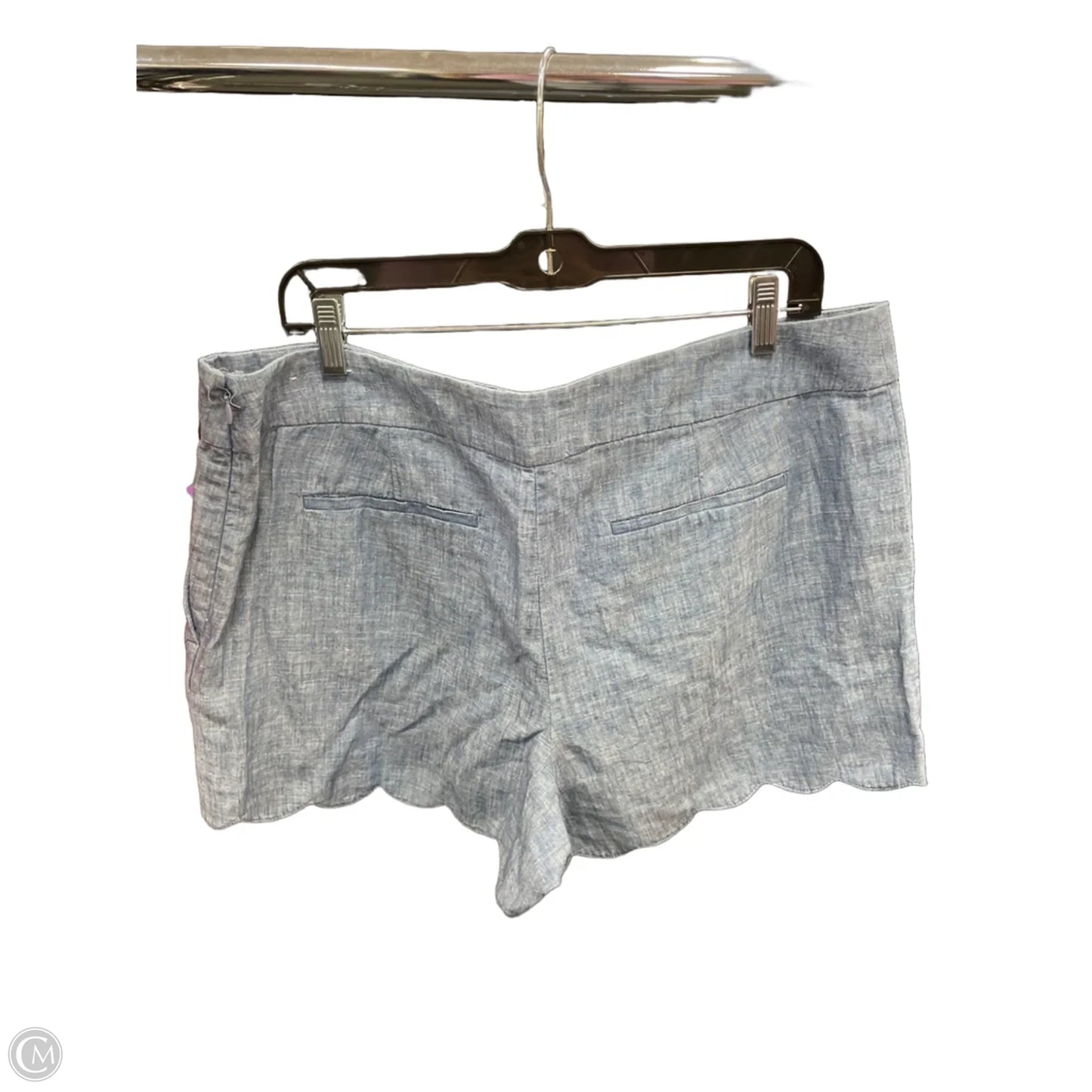 Shorts By Loft In Blue Denim, Size: 14