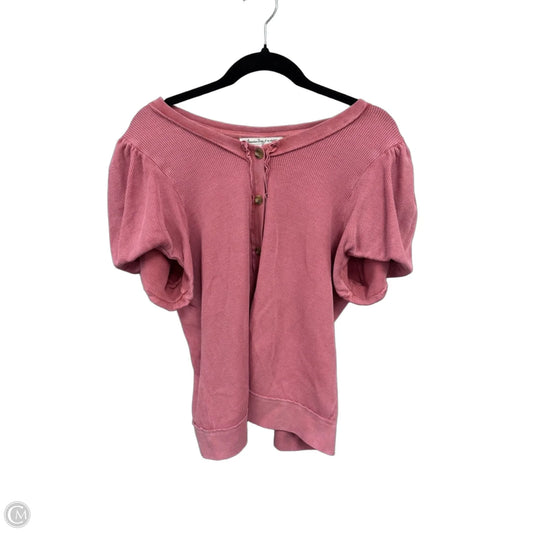 Top Short Sleeve By America Rag In Pink, Size: Xl