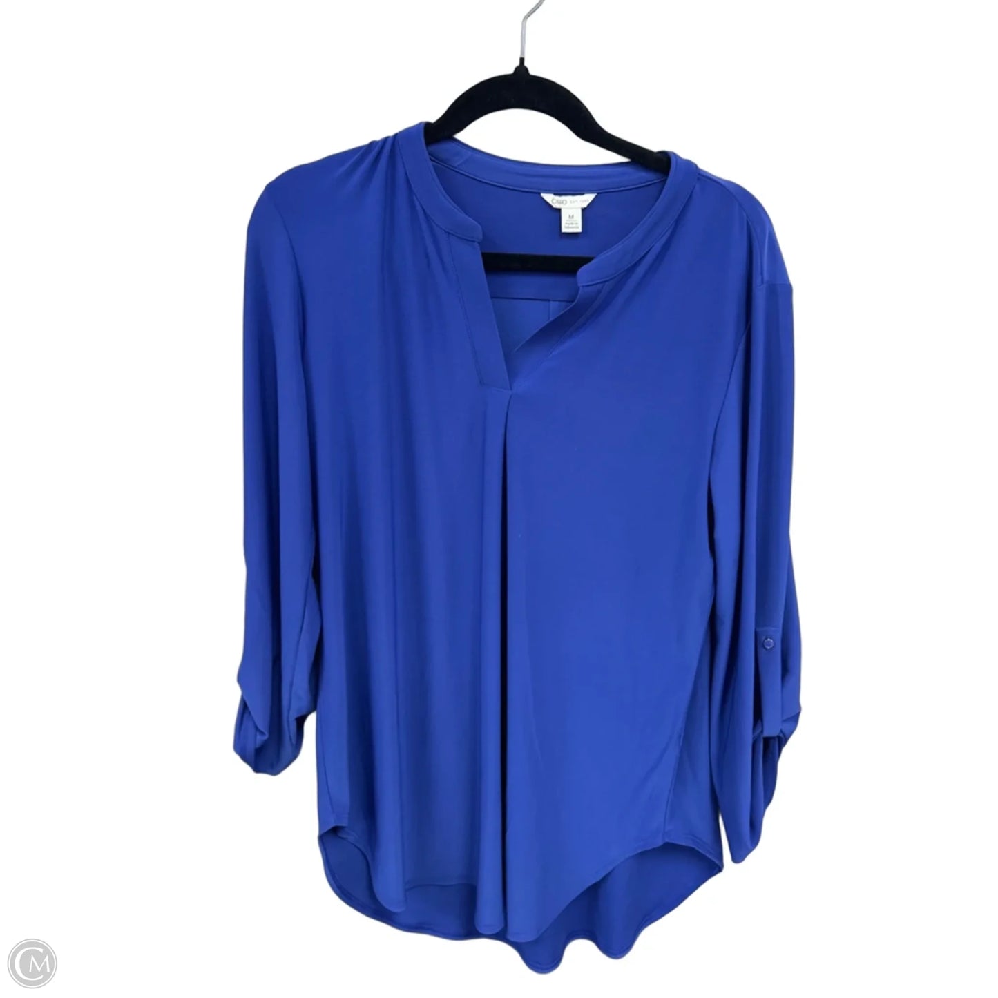 Top Long Sleeve By Cato In Purple, Size: M