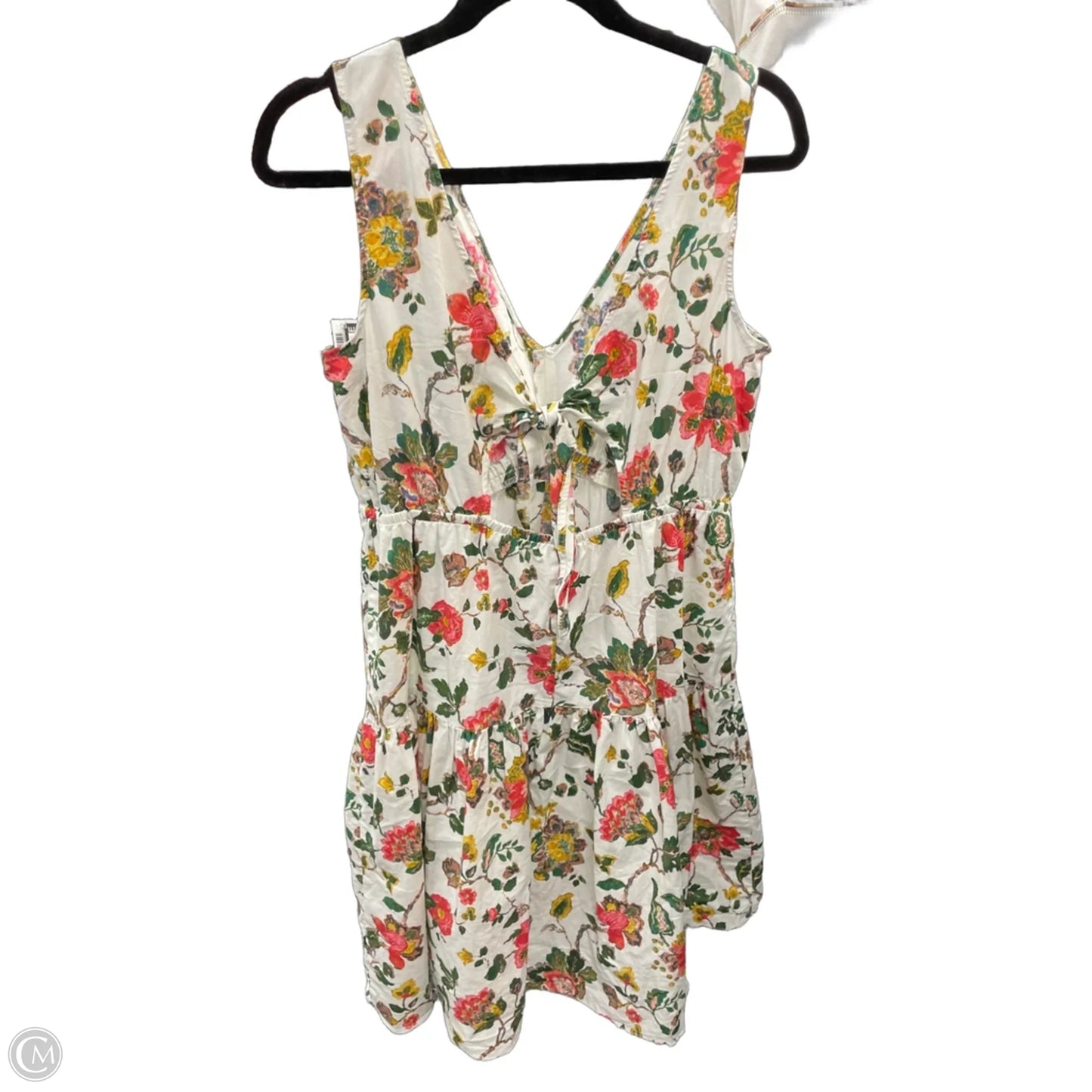 Dress Casual Midi By Clothes Mentor In Floral Print, Size: 12