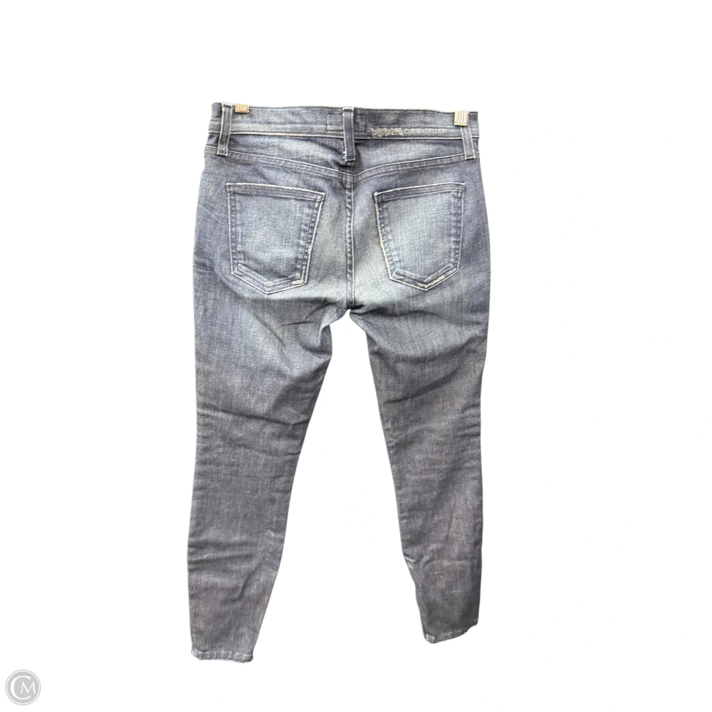 Jeans Skinny By Current Elliott In Blue Denim, Size: 2