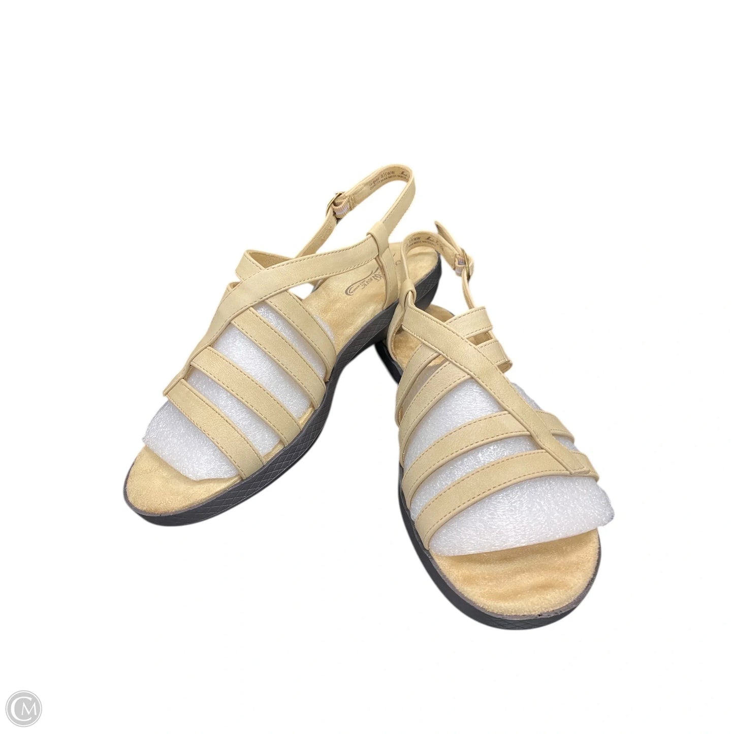 Sandals Flats By Easy Street In Tan, Size: 8.5