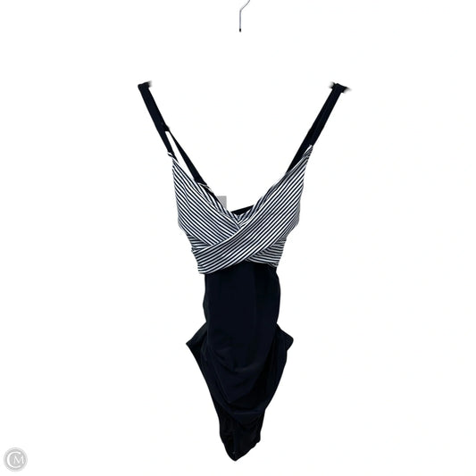 Swimsuit By Clothes Mentor In Black & White, Size: S