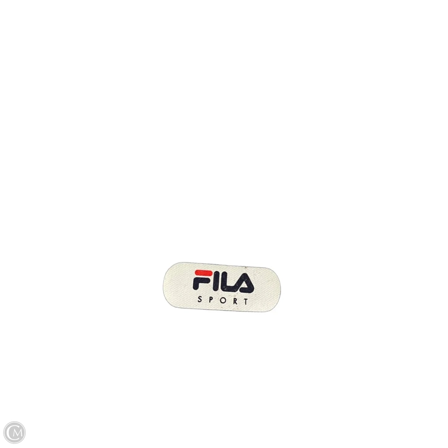 Top Short Sleeve Basic By Fila In Grey & Pink, Size: L