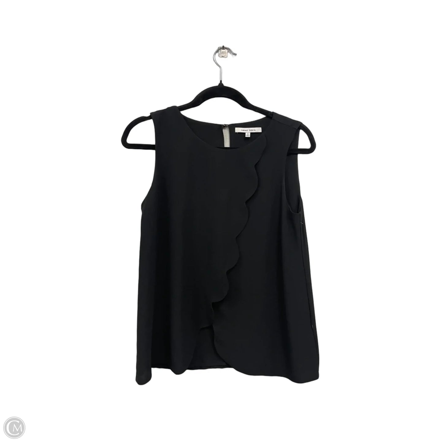 Top Short Sleeve By Naked Zebra In Black, Size: S