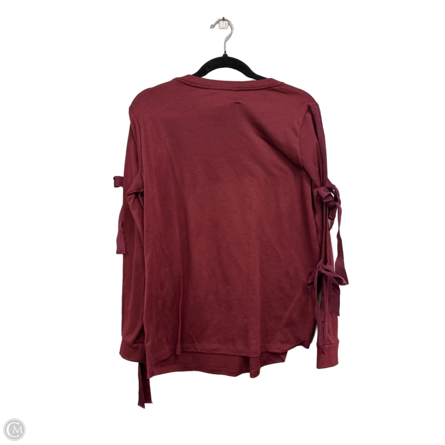 Top Long Sleeve By Pleione In Red, Size: M
