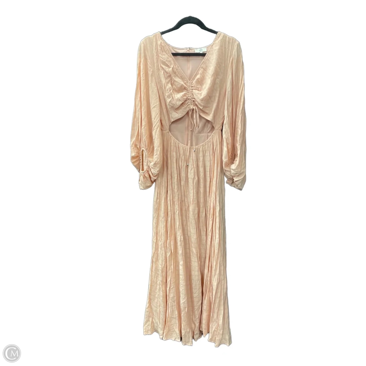 Dress Casual Maxi By Entro In Peach, Size: L
