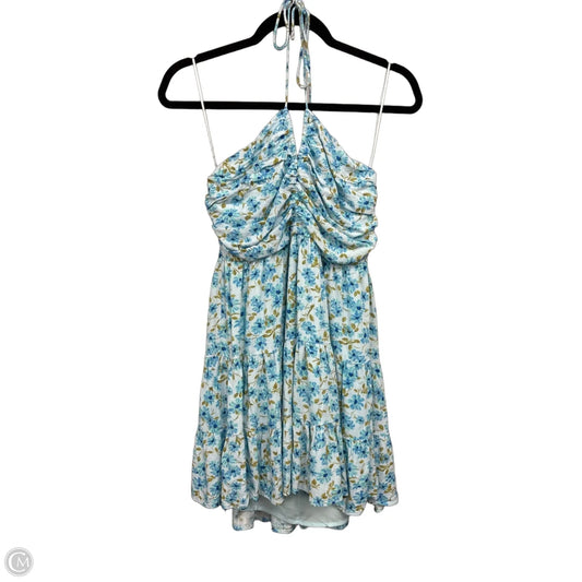 Dress Casual Short By Day + Moon In Blue & Green, Size: M