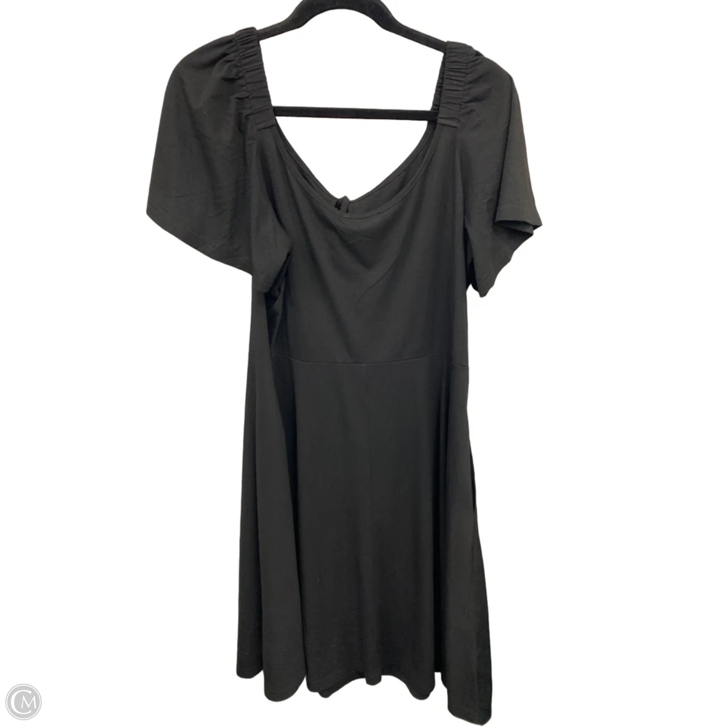 Dress Casual Midi By Clothes Mentor In Black, Size: Xl