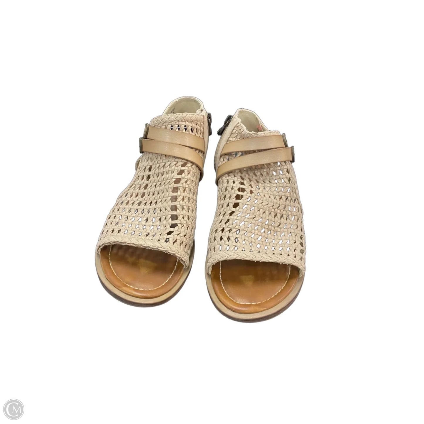 Sandals Flats By Blowfish In Beige, Size: 10