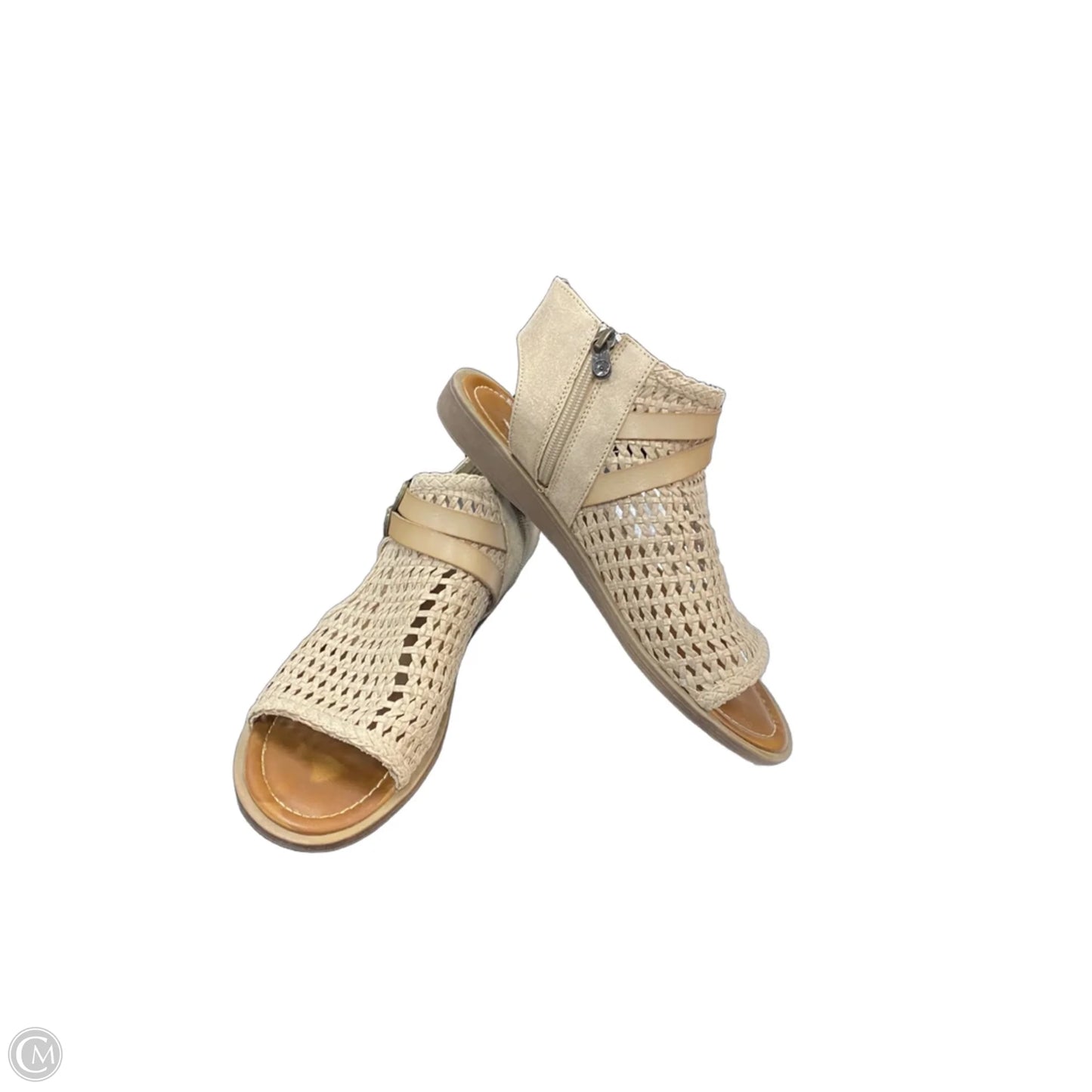 Sandals Flats By Blowfish In Beige, Size: 10