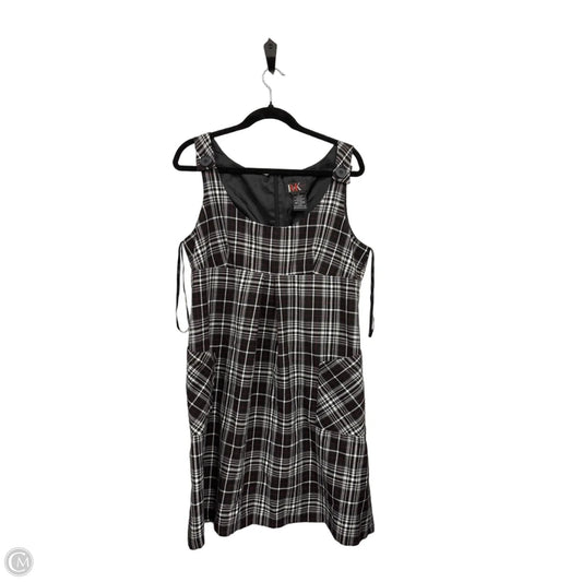 Dress Casual Midi By R And K Originals In Black & White, Size: 12