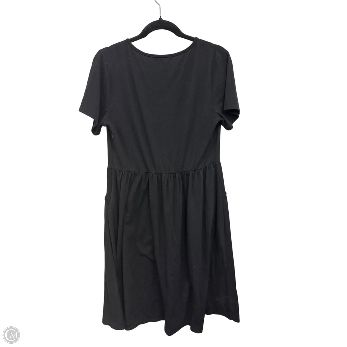 Dress Casual Midi By Clothes Mentor In Black, Size: Xl